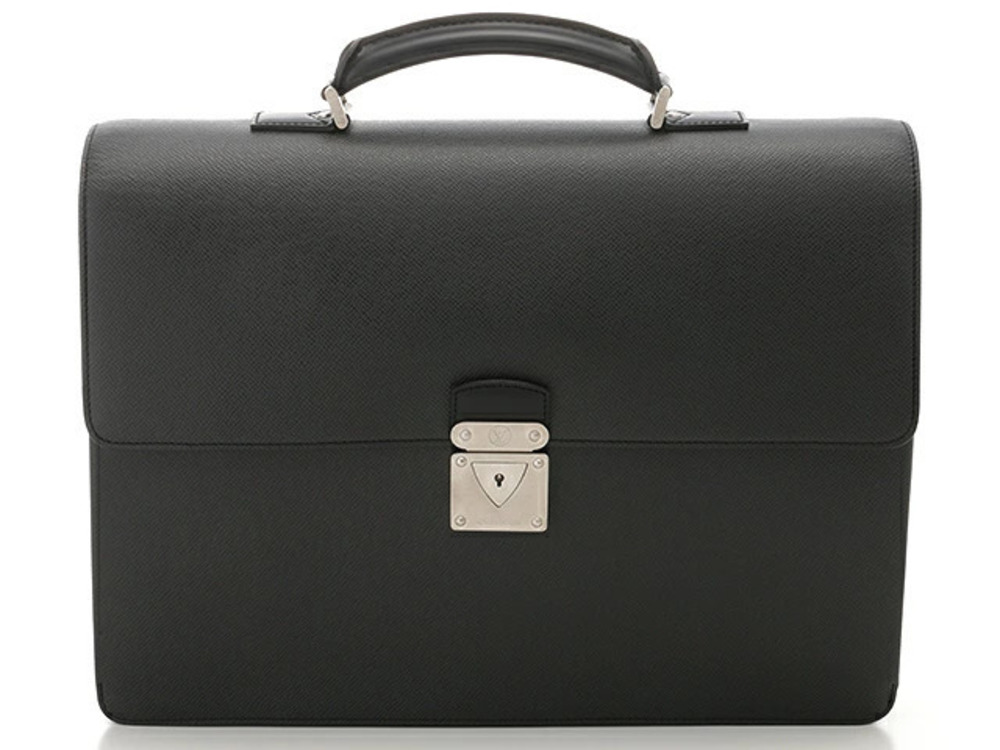 LOUIS VUITTON LV Robusto Business Bag Taiga Ardoise